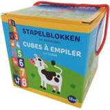 👉 Stapelblok nederlands Stapelblokken - De boerderij (+ 12 m) / Cubes à empiler La ferme 9789044755084