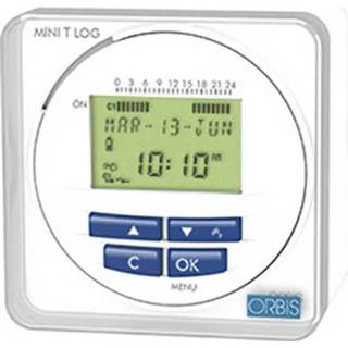 👉 Fronttafelinbouw-schakelklok Digitaal Weekprogramma, Dagprogramma 3000 W IP20 ORBIS Zeitschalttechnik OB251512 8426709102036