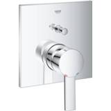 👉 Badkraan chroom unisex GROHE Allure afdekset met 2-weg-omstelling en QuickFix, 4005176465895