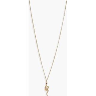 Hanger vrouwen Diamante Snake Pendant Necklace