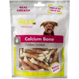 👉 Hondensnack active Truly Calcium Bone Chicken Twisted 90 gram 8718692582026