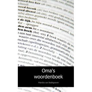 Woordenboek senioren Oma's - Boek Marsha van Bodegraven (9402153802) 9789402153804