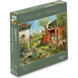👉 Puzzel 'Kippenhok' Marius van Dokkum 48,5x68cm / 1000 pcs