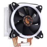 👉 Lager active 6 koperen buizen CPU-koellichaam Hydraulisch Koelventilator Stille ventilator met RGB Kleurrijke lichten 4-pins voor Intel: LGA775 1150 1151 1155 1156 1366 2011 (AMD: FM1 FM2 AM2 AM3 + AM4)