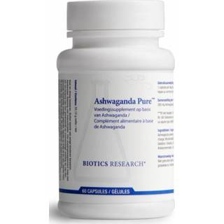 👉 Gezondheid voedingssupplementen Biotics Ashwagandha Pure Capsules 60st 780053003349