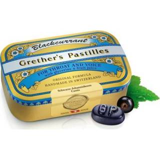 👉 Eten Grether Pastilles Blackcurrant Suikervrij