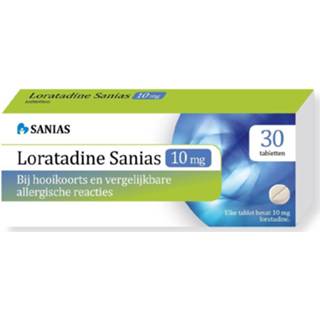 👉 Geneesmiddelen gezondheid Sanias Loratadine 10 mg Tabletten 8716049003835