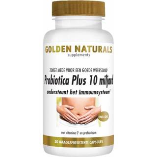 👉 Probiotica voedingssupplementen gezondheid Golden Naturals Plus 10 Miljard Capsules 8718164643170