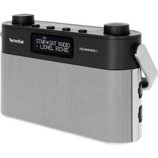 👉 Zwart grijs TechniSat TECHNIRADIO 8 Zakradio DAB+, FM Zwart/grijs 4019588039308