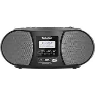 👉 Zwart TechniSat DIGITRADIO 1990 Radio/CD-speler DAB+, FM Bluetooth 4019588039520