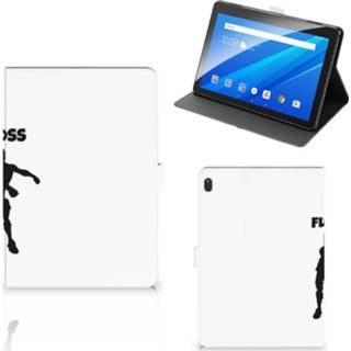 👉 Tablethoes Lenovo Tab E10 Hippe Tablet Hoes Cactus Glad 8720215486308