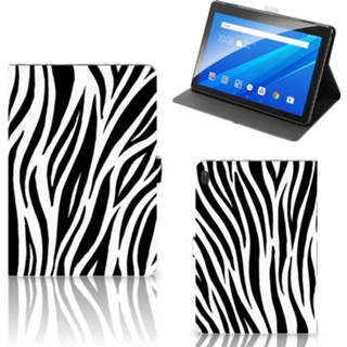 👉 Flipcase Lenovo Tab E10 Flip Case Zebra 8720215528077