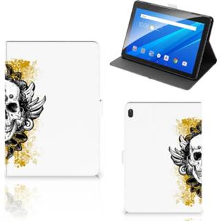 👉 Tablettas goud Tablettasje Lenovo Tab E10 Skull 8720215705478