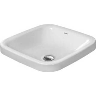 👉 Wit Duravit DuraStyle opbouwwastafel zonder kraangat en overloop 43 x cm, 4021534850646