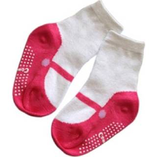 👉 Sokken roze active baby's 3 paar Baby Ballet Slip In Tube Socks Dispenser Vloersokken Relent, Maat: One Size (Roze)