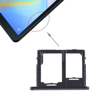 👉 Simkaarthouder zwart active SIM-kaarthouder + Micro SD-kaarthouder voor Galaxy Tab A 10,5 inch T595 (4G-versie) (zwart)