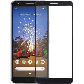 👉 Lens zwart XL active Front Screen Outer Glass voor Google Pixel 3a (zwart)