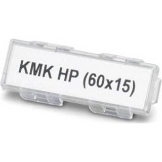 👉 Kabelbinder transparant Phoenix Contact 0830722 KMK HP (60X15) Markeringshouder Montagemethode: 50 stuk(s) 4046356725804