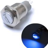 👉 Switch active Momentary Reset Push Button 16mm 12V voor Car Motorcycle Horn Speaker