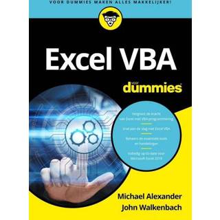 👉 Nederlands Michael Alexander Microsoft Excel VBA voor Dummies 9789045356723