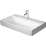 👉 Meubelwastafel wit Duravit Durasquare met 1 kraangat 80 x 47 cm., 4053424502731