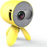 👉 Projector geel active kinderen YG220 Mini LED Portable Home Speaker (Geel)