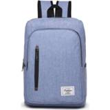 👉 Rugzak active Netbooktas>Rugzak baby's Universele multifunctionele Oxford-doek Laptopcomputer Schouderstas Zakelijke Studentenzak, afmeting: 43x29x11cm, voor 15,6 inch en lager MacBook, Samsung, Lenovo, Sony, DELL Alienware, CHUWI, ASUS, HP (babyblauw)