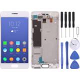 👉 Digitizer wit active Lcd-scherm en volledige montage met frame voor Lenovo ZUK Z2 (wit)