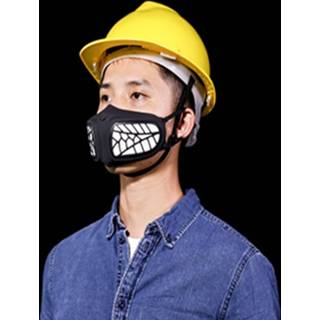 👉 Anti-condens siliconen active beschermend herbruikbaar PM2.5 KN95 ademhalingsmasker Vervangbaar filter Antivirus gezichtsmasker