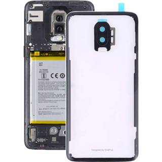 👉 Batterij transparant active achterkant met cameralens voor OnePlus 6T (transparant)