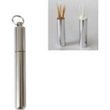 👉 Tandenstokerhouder metalen s active Draagbare Creatieve sigarettenkoker opbergdoos, maat: