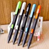 👉 Potlood plastic active Schattige 2B computertest mechanisch student schoolbenodigdheden, willekeurige kleurlevering