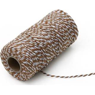 👉 Trekkoord active Tweekleurige katoenen draad handgemaakte DIY geschenkdoos verpakkingstouw 2 mm dik (100 m / rol) (12)