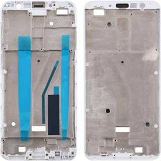 👉 Bezel wit active Front Behuizing LCD Frame Plate voor Meizu M6T M811Q (Wit)