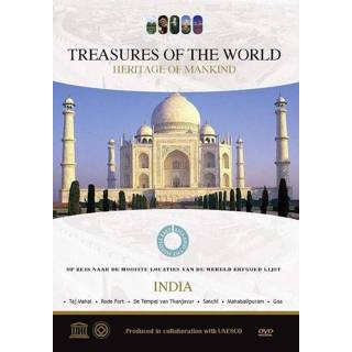 👉 Documentaire nederlands mannen DVD- :'treasures Of The World - Heritage Mankind -' : India. 8717377001616