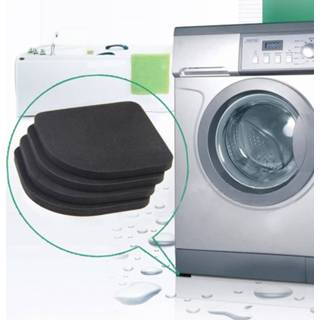 👉 Wasmachine antislip katoen active 4 STKS schokbestendig en pad dempen voor