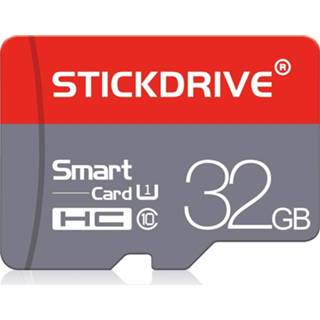 👉 Micro SD geheugenkaart rode grijze active STICKDRIVE 32GB U1 en TF (Micro SD)