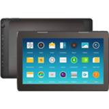 👉 Tablet PC zwart active pc, 13,3 inch, 2 GB + 16 GB, 10000 mAh batterij, Google Android 7.1 RK3368 Octa Core ARM Cortex-A53 tot 1,8 GHz, HDMI, 3G USB-dongle, USB LAN, WiFi, BT (zwart)