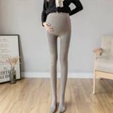 👉 Legging fluwelen active kleding vrouwen Plus Buitenste zwangere panty (kleur: lichte koffiemaat:één maat)