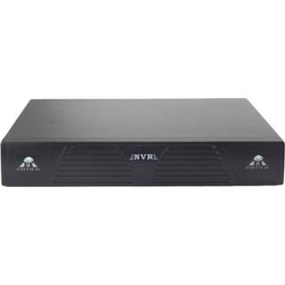 👉 Digitale videorecorder zwart active N8 / 1U-M 8CH H.264 DVR netwerk HDD videorecorder, ondersteuning voor VGA RJ45 NET USB 2.0 (zwart)