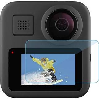 👉 Active 2 STUKS PULUZ voor GoPro Max LCD-schermbeschermer Gehard glasfilm