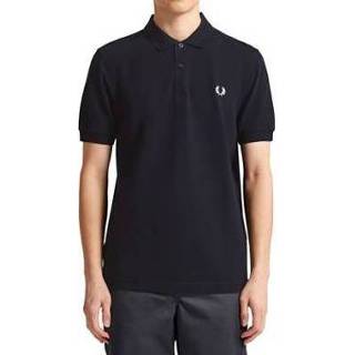 👉 Poloshirt wit Fred Perry - Plain Polo Shirt Navy/