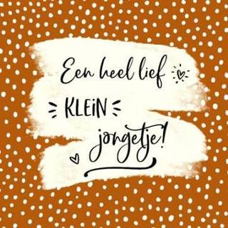 👉 Klein geboortekaart jongen Tsjip | Geboorte Een heel lief jongetje