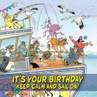 👉 Verjaardagskaart Jan van Haasteren | Birthday
