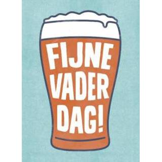 👉 UK greetings blauw Vaderdag | Biertje