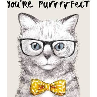 👉 Liefde wit kaart | you're purrrrfect