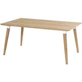 👉 Terrastafel bruin wit teak Hartman Sophie Studio tuintafel 170x100xH76 cm - 8711268526219