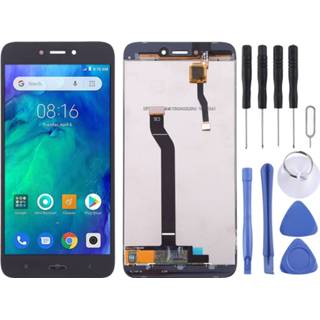 👉 Digitizer zwart active LCD-scherm en volledige montage voor Xiaomi Redmi Go (zwart)