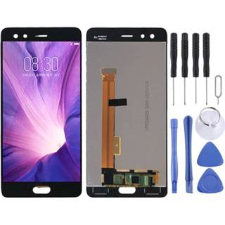 👉 Digitizer zwart active Lcd-scherm en volledige montage voor ZTE Nubia Z17 MiniS NX589J NX589H (zwart)