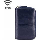 👉 Portemonnee blauw wax active Tassen>Huis&Tuin TP-8290 RFID olie lederen rits orgel kaarthouder (blauw)